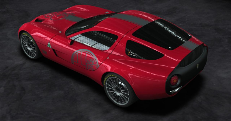 Illustration for article titled Zagato Alfa Romeo TZ3
